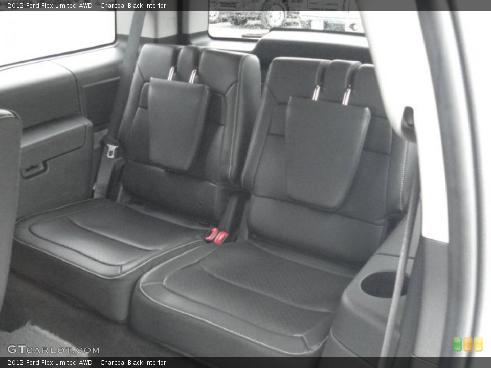 Charcoal Black Interior Rear Seat for the 2012 Ford Flex Limited AWD #72011676
