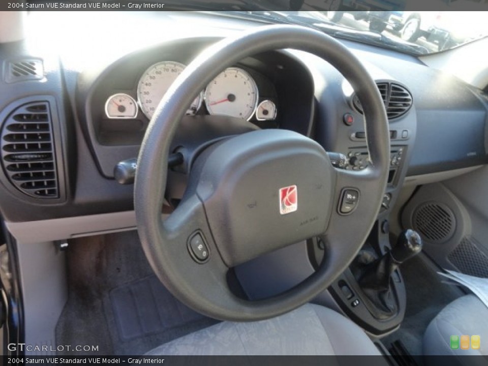 Gray Interior Steering Wheel for the 2004 Saturn VUE  #72011955