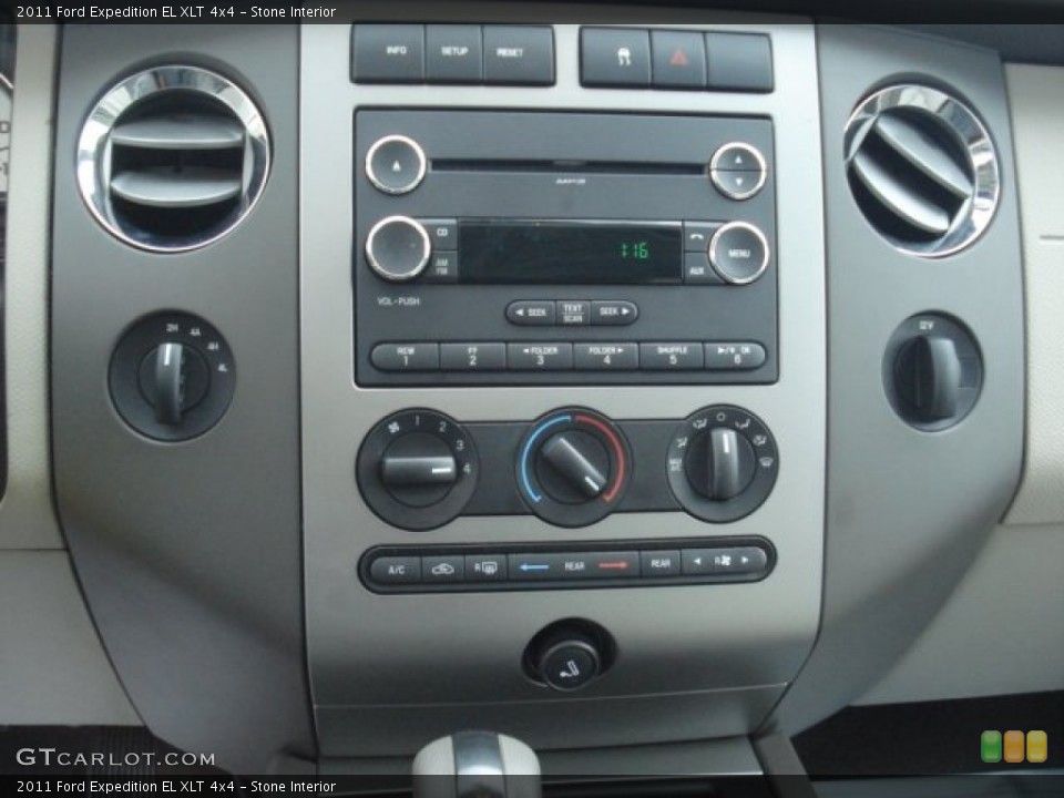 Stone Interior Controls for the 2011 Ford Expedition EL XLT 4x4 #72012150