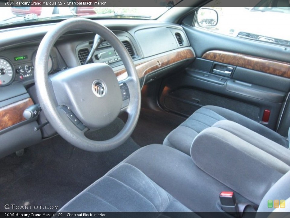 Charcoal Black Interior Prime Interior for the 2006 Mercury Grand Marquis GS #72012264