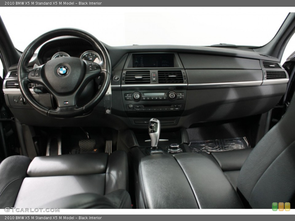 Black Interior Dashboard for the 2010 BMW X5 M  #72012378