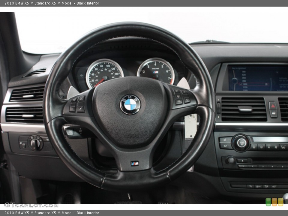 Black Interior Steering Wheel for the 2010 BMW X5 M  #72012408