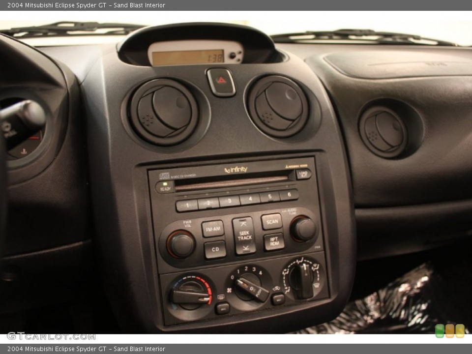 Sand Blast Interior Controls for the 2004 Mitsubishi Eclipse Spyder GT #72012747