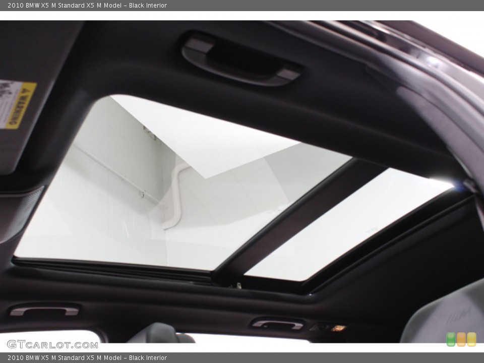 Black Interior Sunroof for the 2010 BMW X5 M  #72012867