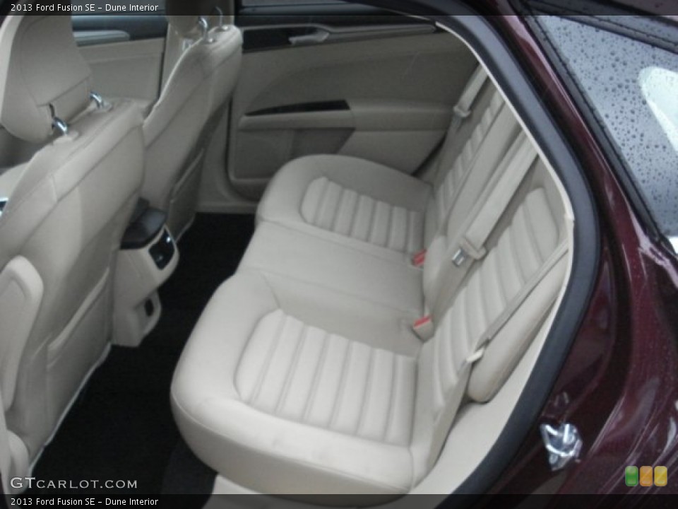 Dune Interior Rear Seat for the 2013 Ford Fusion SE #72013846
