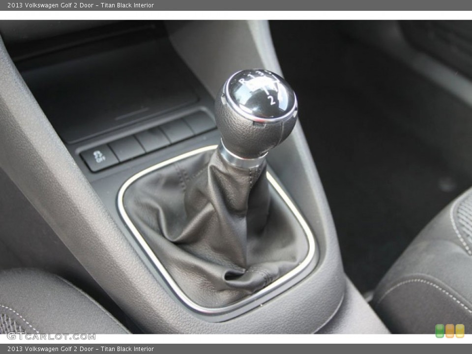Titan Black Interior Transmission for the 2013 Volkswagen Golf 2 Door #72016323