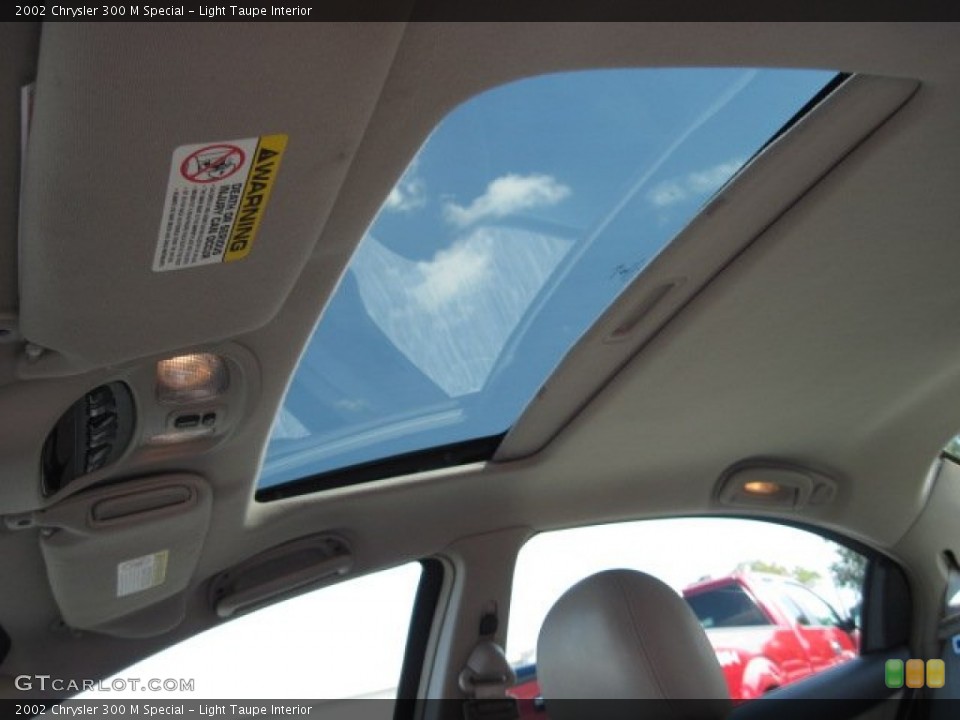 Light Taupe Interior Sunroof for the 2002 Chrysler 300 M Special #72016903