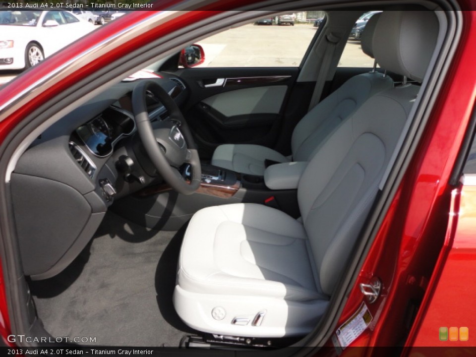 Titanium Gray Interior Front Seat for the 2013 Audi A4 2.0T Sedan #72020880
