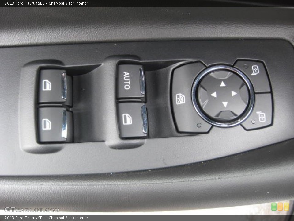 Charcoal Black Interior Controls for the 2013 Ford Taurus SEL #72023844
