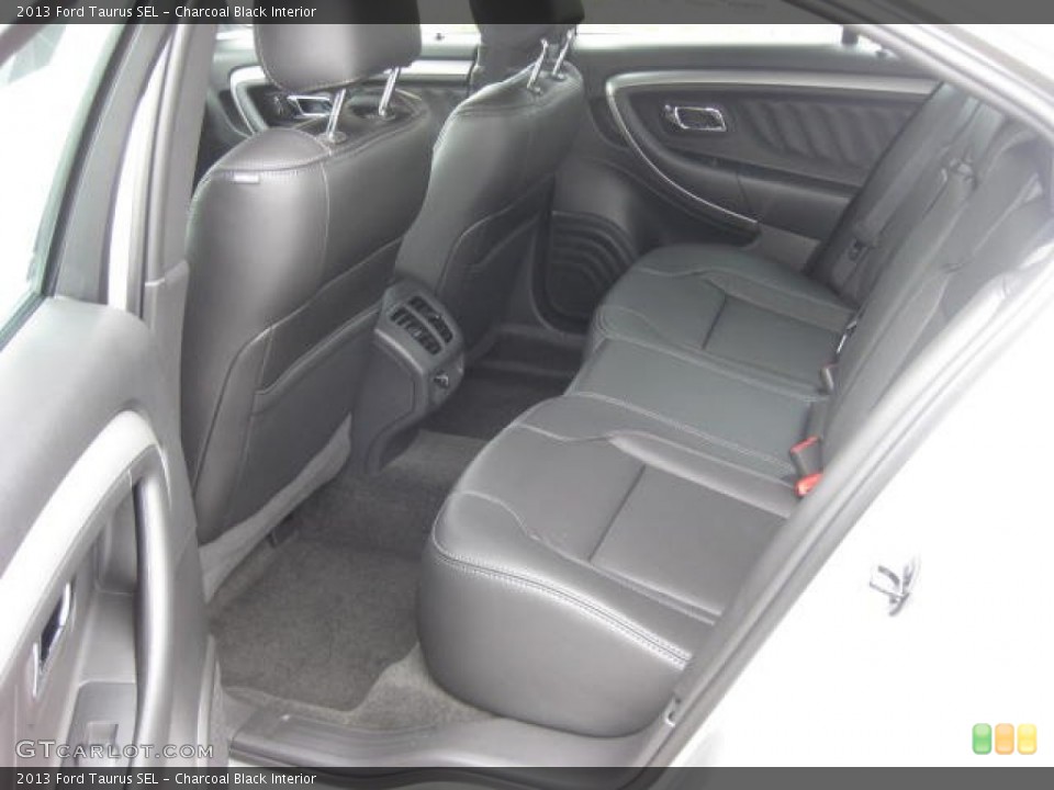 Charcoal Black Interior Rear Seat for the 2013 Ford Taurus SEL #72023862