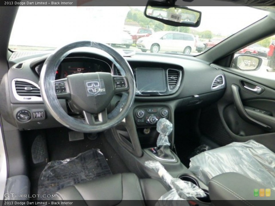 Black Interior Dashboard for the 2013 Dodge Dart Limited #72023928