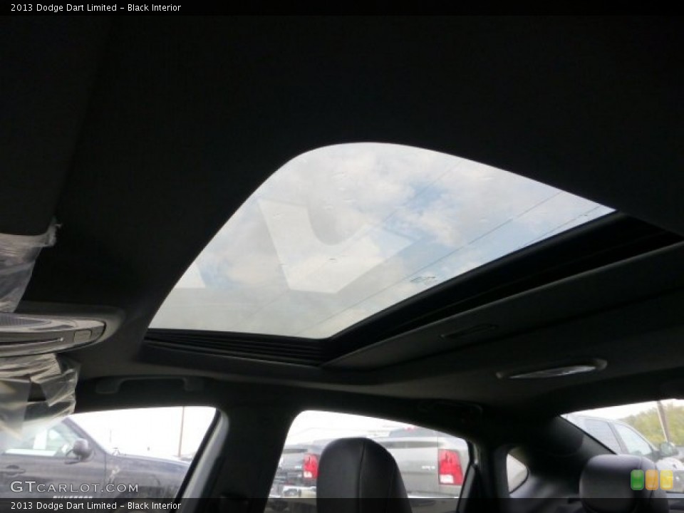 Black Interior Sunroof for the 2013 Dodge Dart Limited #72024018