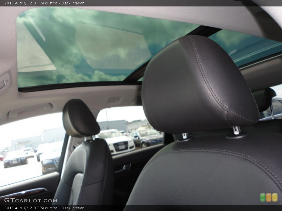 Black Interior Sunroof for the 2013 Audi Q5 2.0 TFSI quattro #72025584