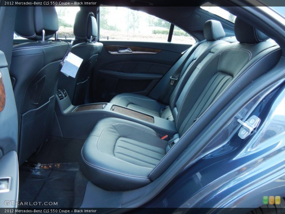 Black Interior Photo for the 2012 Mercedes-Benz CLS 550 Coupe #72025644