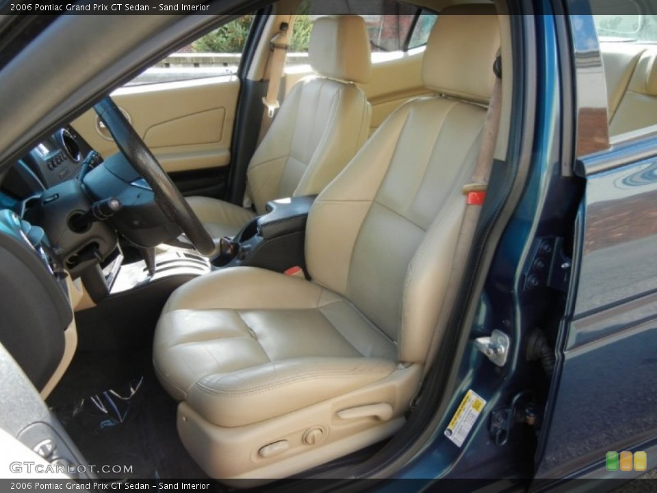 Sand Interior Front Seat for the 2006 Pontiac Grand Prix GT Sedan #72026182
