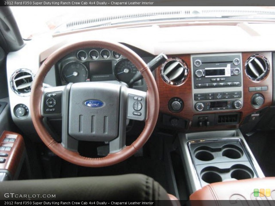 Chaparral Leather Interior Dashboard for the 2012 Ford F350 Super Duty King Ranch Crew Cab 4x4 Dually #72026337