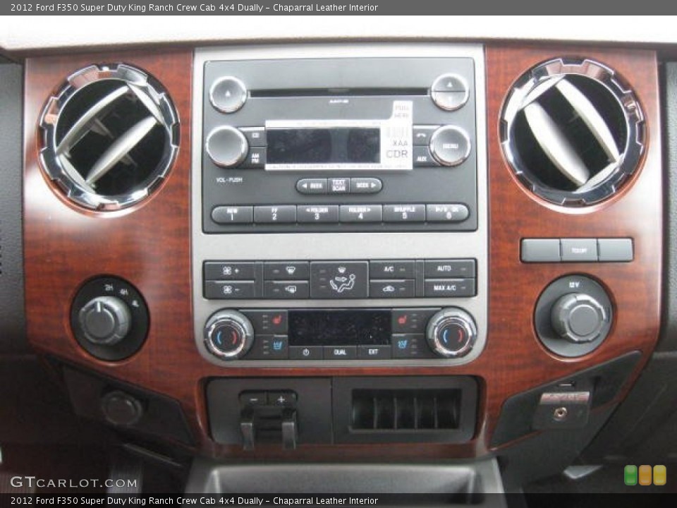 Chaparral Leather Interior Controls for the 2012 Ford F350 Super Duty King Ranch Crew Cab 4x4 Dually #72026355