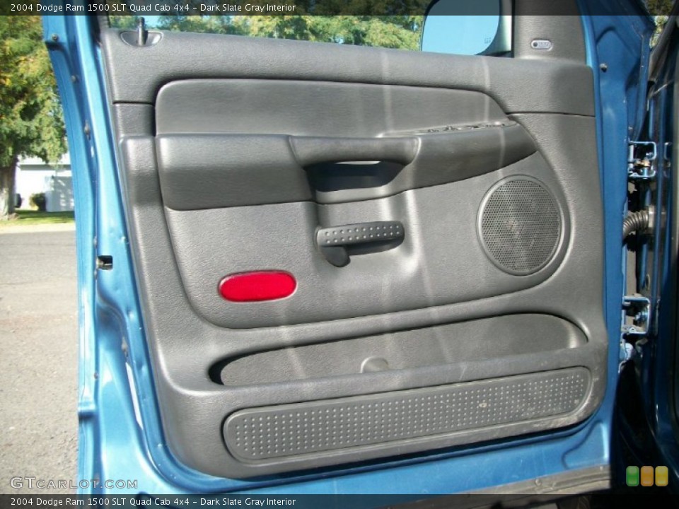 Dark Slate Gray Interior Door Panel for the 2004 Dodge Ram 1500 SLT Quad Cab 4x4 #72028447