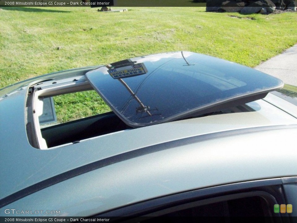 Dark Charcoal Interior Sunroof for the 2008 Mitsubishi Eclipse GS Coupe #72033936