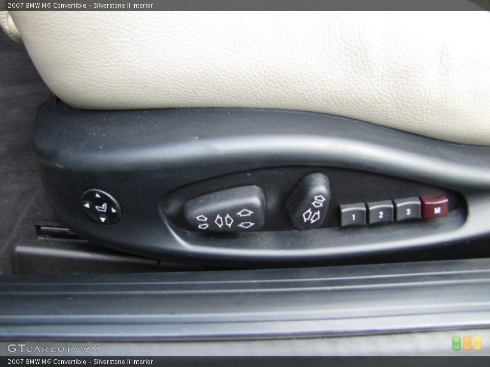 Silverstone II Interior Controls for the 2007 BMW M6 Convertible #72033993
