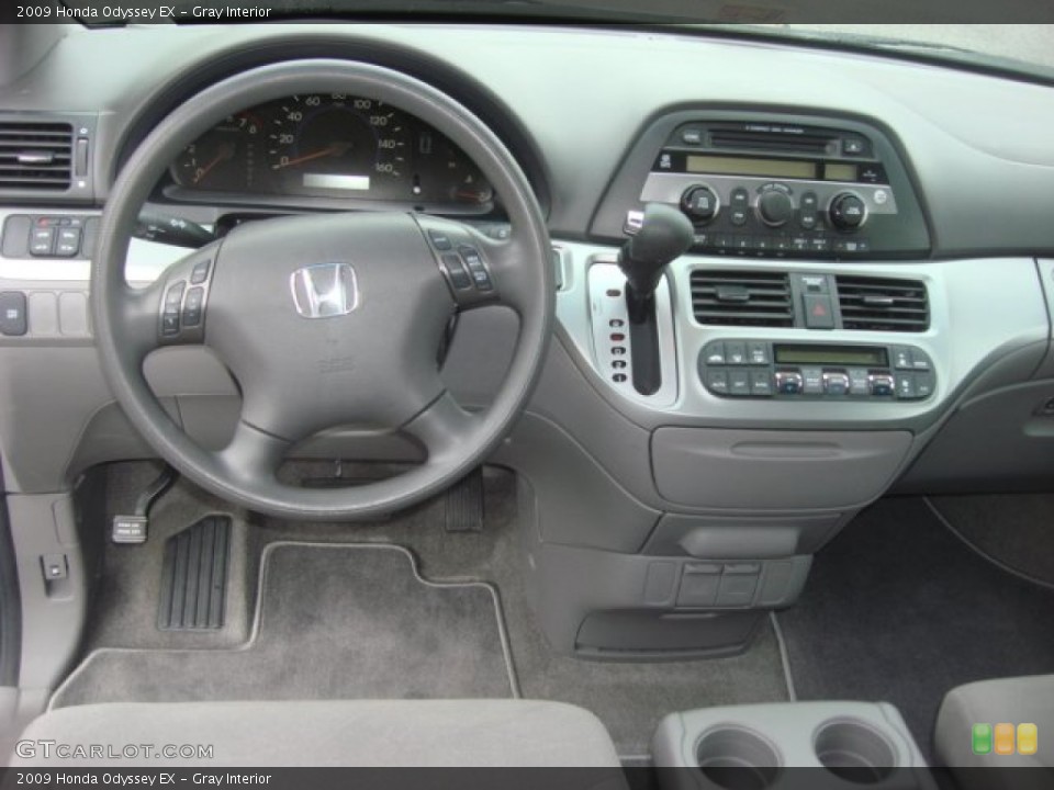 Gray Interior Dashboard for the 2009 Honda Odyssey EX #72037998