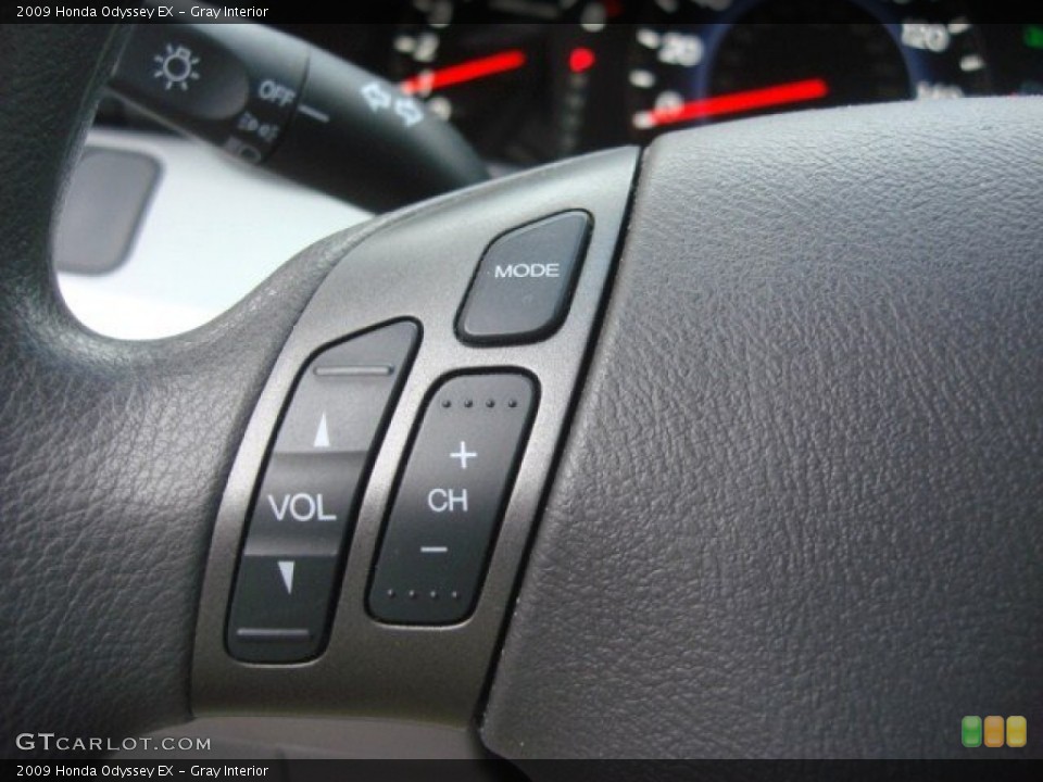 Gray Interior Controls for the 2009 Honda Odyssey EX #72038046