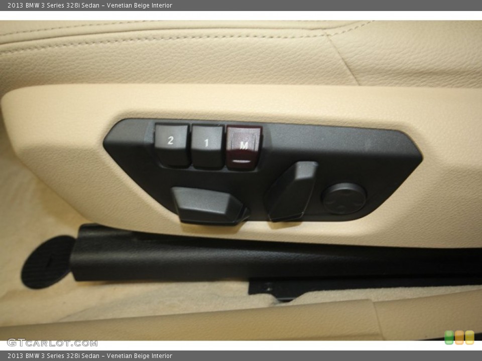 Venetian Beige Interior Controls for the 2013 BMW 3 Series 328i Sedan #72041134