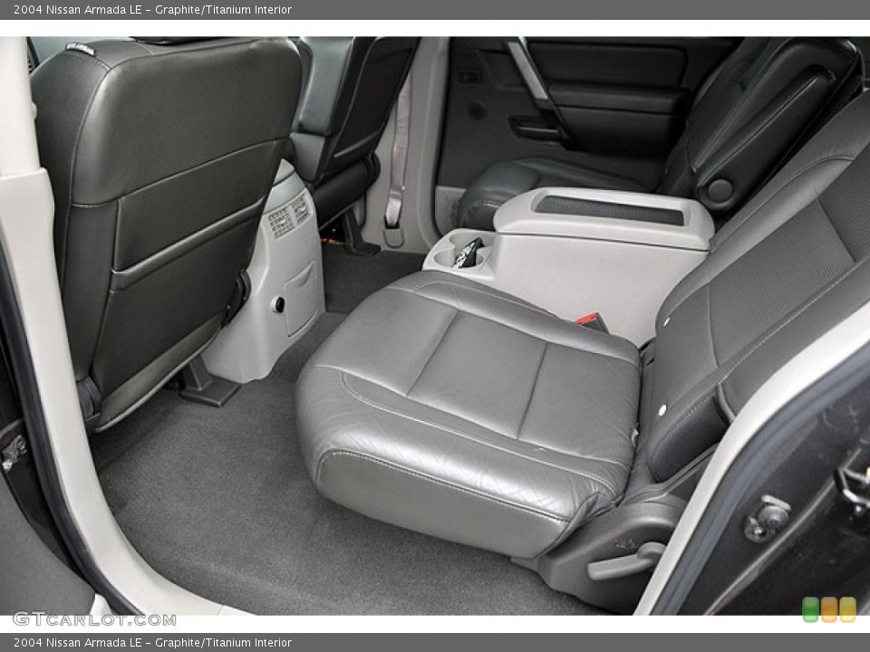 Graphite/Titanium Interior Rear Seat for the 2004 Nissan Armada LE #72041194