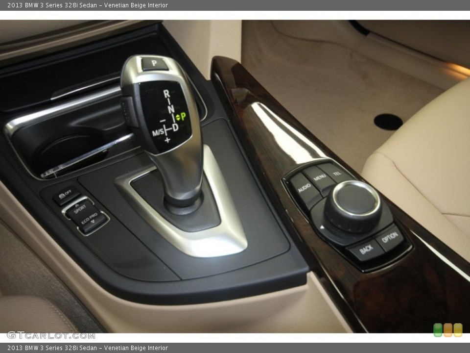 Venetian Beige Interior Transmission for the 2013 BMW 3 Series 328i Sedan #72041206