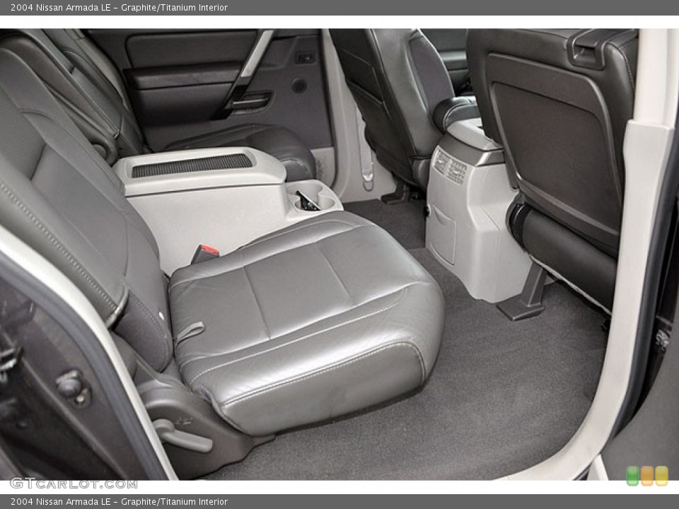 Graphite/Titanium Interior Rear Seat for the 2004 Nissan Armada LE #72041284