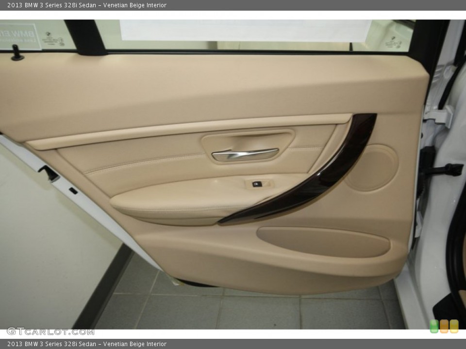 Venetian Beige Interior Door Panel for the 2013 BMW 3 Series 328i Sedan #72041374