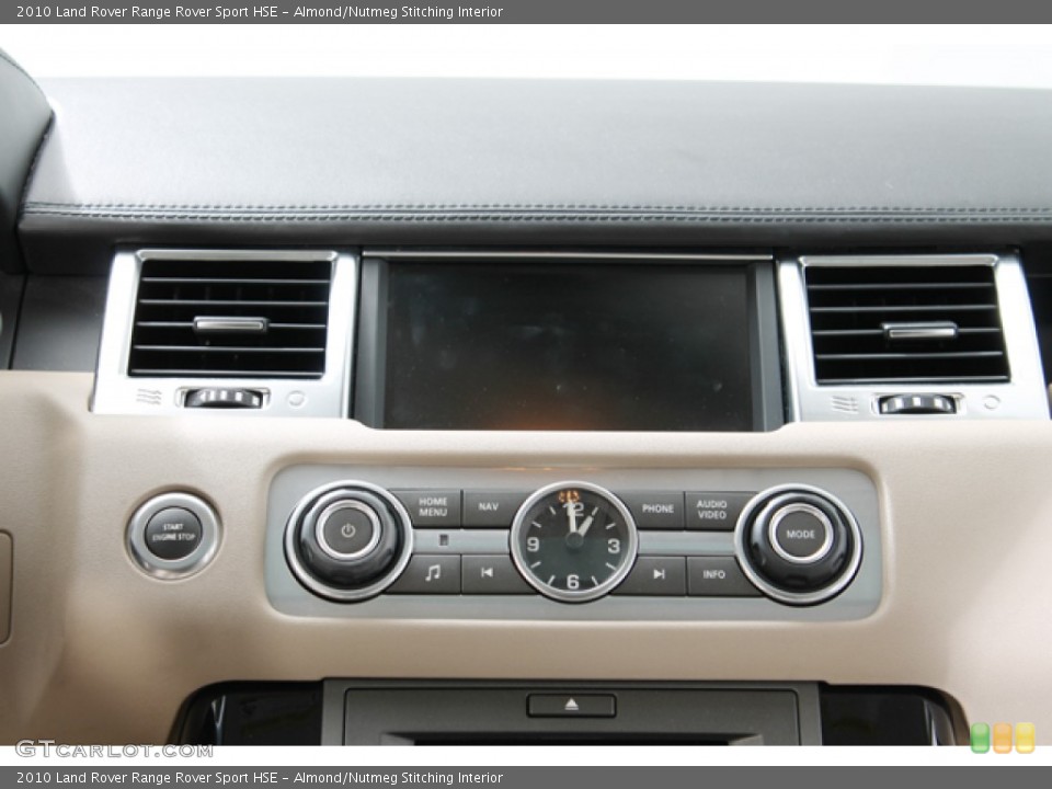 Almond/Nutmeg Stitching Interior Controls for the 2010 Land Rover Range Rover Sport HSE #72041835