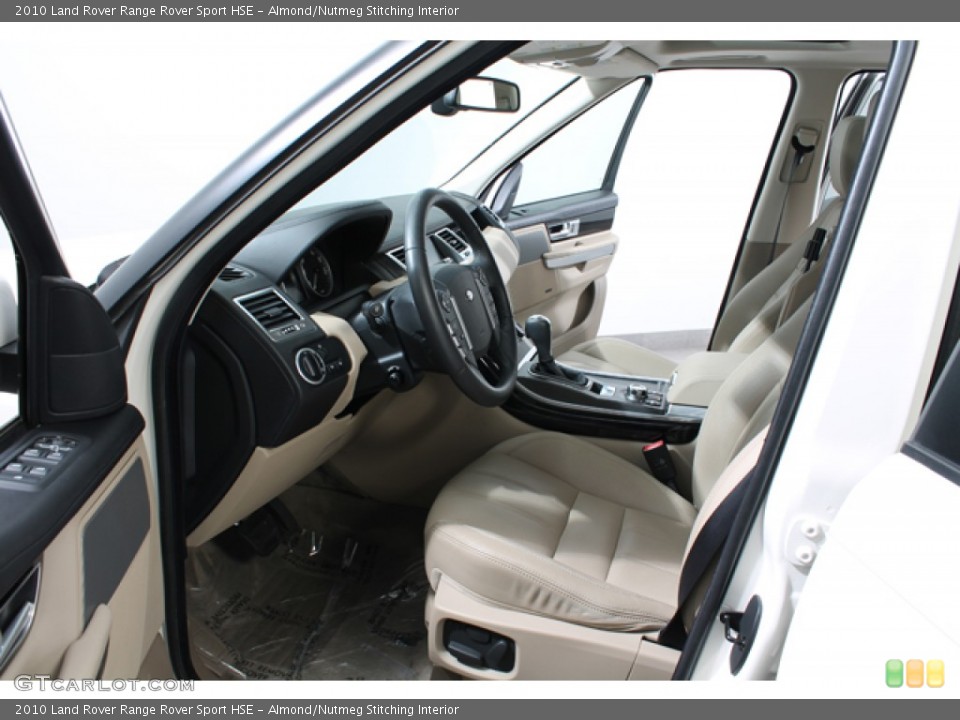 Almond/Nutmeg Stitching Interior Photo for the 2010 Land Rover Range Rover Sport HSE #72042037