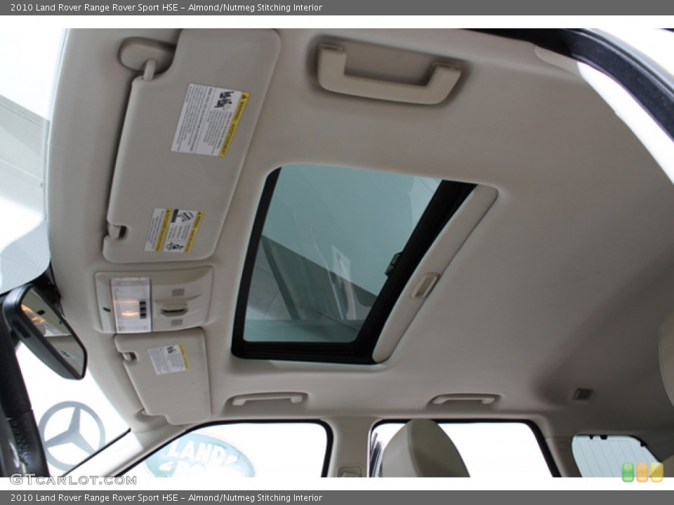 Almond/Nutmeg Stitching Interior Sunroof for the 2010 Land Rover Range Rover Sport HSE #72042199