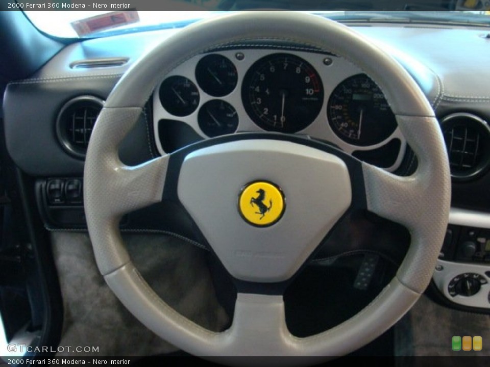 Nero Interior Steering Wheel for the 2000 Ferrari 360 Modena #72042436