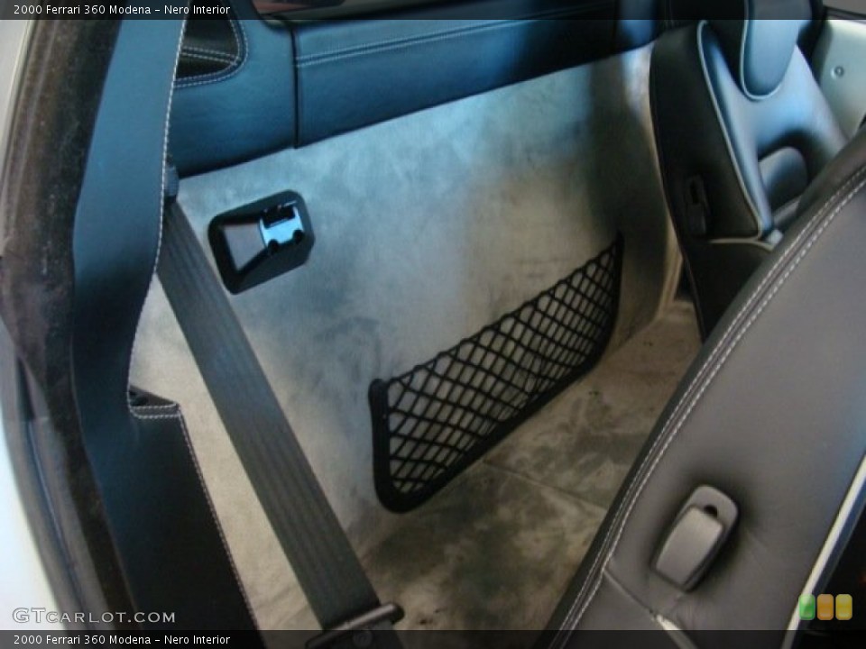 Nero Interior Photo for the 2000 Ferrari 360 Modena #72042610