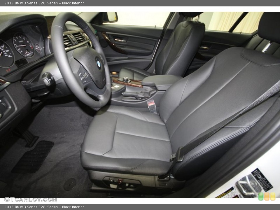 Black Interior Photo for the 2013 BMW 3 Series 328i Sedan #72042778