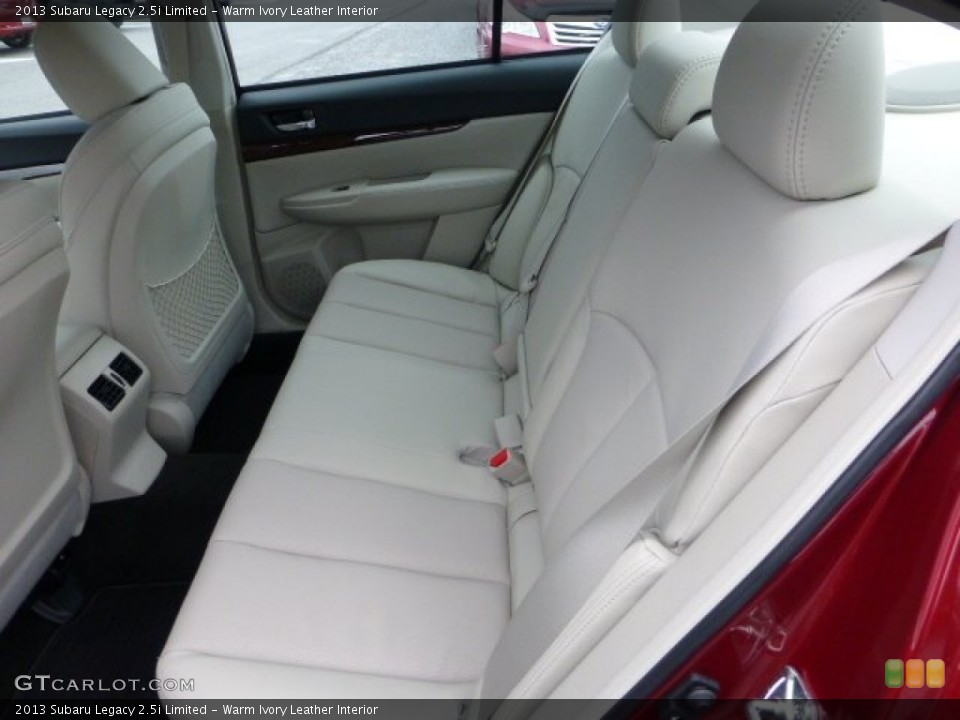 Warm Ivory Leather Interior Photo for the 2013 Subaru Legacy 2.5i Limited #72042880