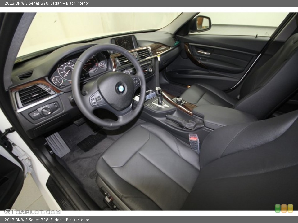 Black Interior Photo for the 2013 BMW 3 Series 328i Sedan #72042952