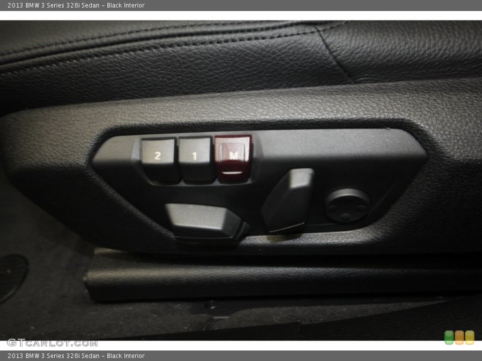 Black Interior Front Seat for the 2013 BMW 3 Series 328i Sedan #72043042