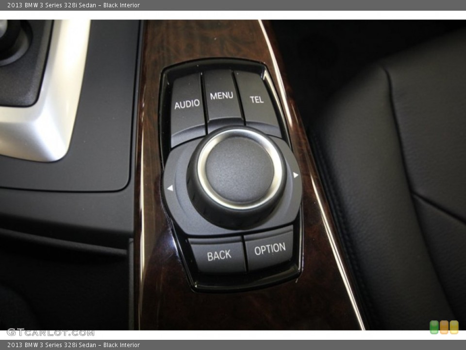 Black Interior Controls for the 2013 BMW 3 Series 328i Sedan #72043123