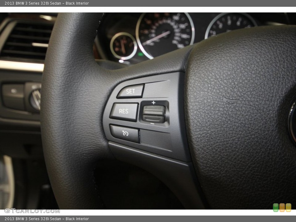 Black Interior Controls for the 2013 BMW 3 Series 328i Sedan #72043219