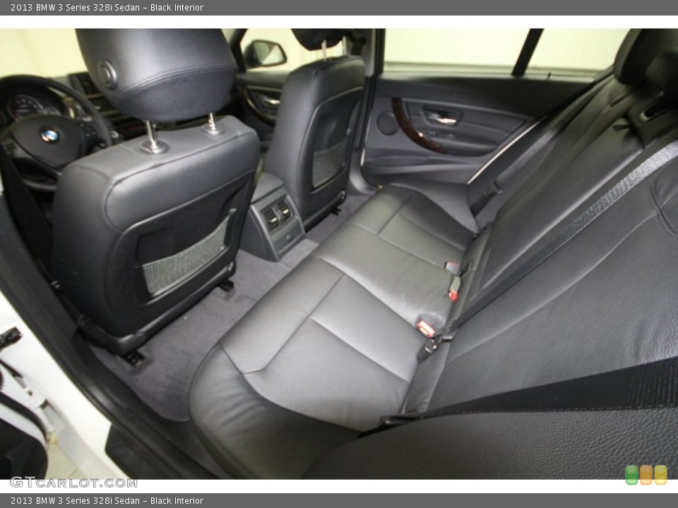 Black Interior Photo for the 2013 BMW 3 Series 328i Sedan #72043240