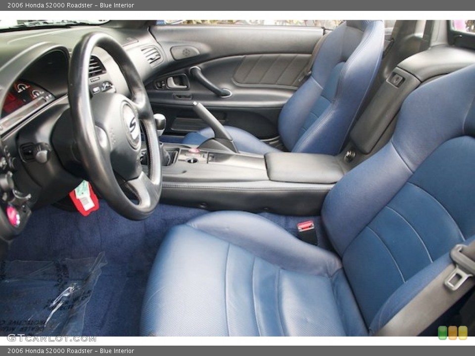 Blue Interior Photo for the 2006 Honda S2000 Roadster #72043345