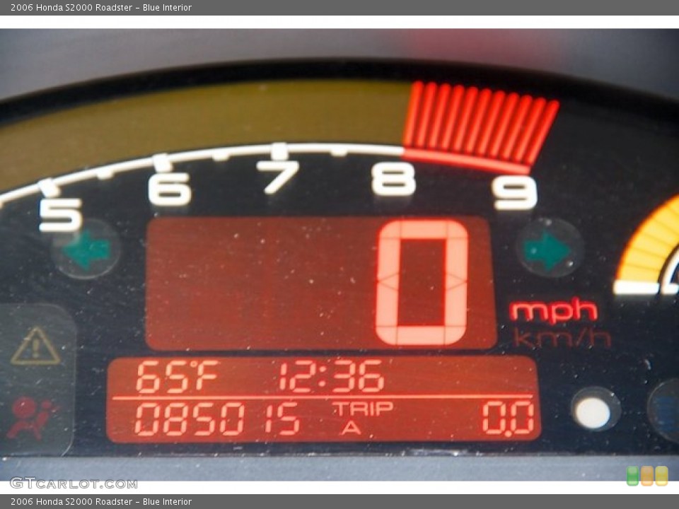 Blue Interior Gauges for the 2006 Honda S2000 Roadster #72043579