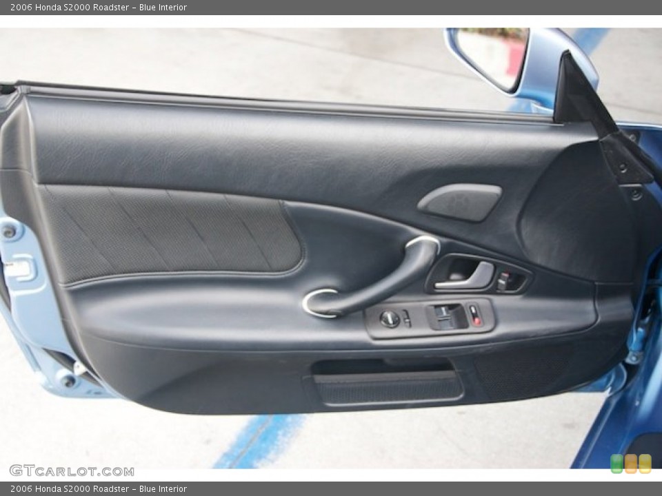 Blue Interior Door Panel for the 2006 Honda S2000 Roadster #72043726