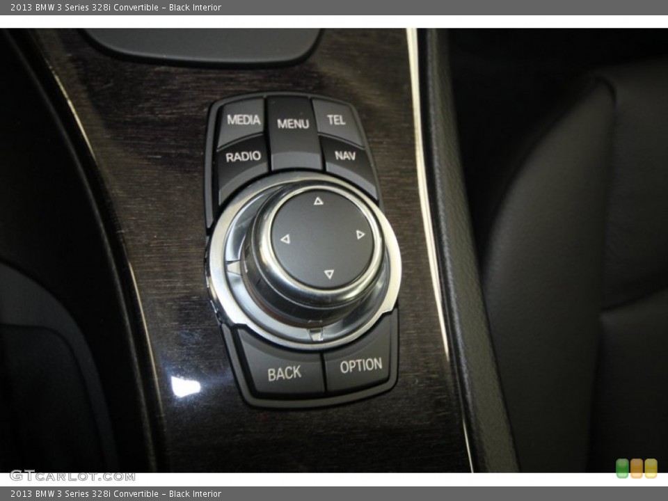 Black Interior Controls for the 2013 BMW 3 Series 328i Convertible #72043792