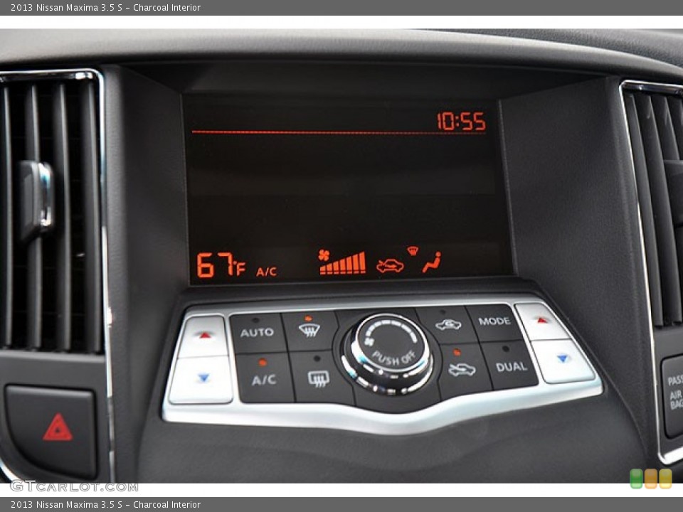 Charcoal Interior Controls for the 2013 Nissan Maxima 3.5 S #72044109