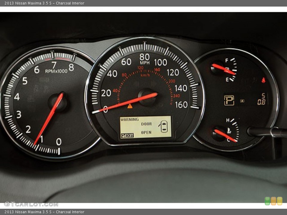 Charcoal Interior Gauges for the 2013 Nissan Maxima 3.5 S #72044143
