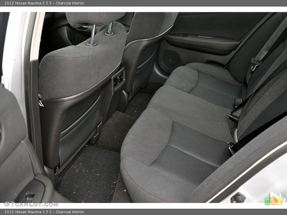 Charcoal Interior Rear Seat for the 2013 Nissan Maxima 3.5 S #72044212